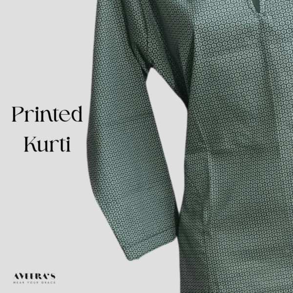 Printed Kurti (Long) - Image 2