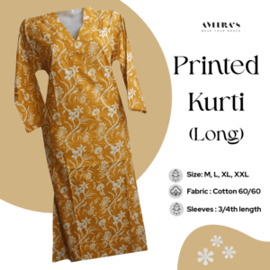 Printed Kurti (Long)