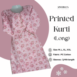 Printed Kurti (Long)