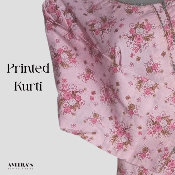 Printed Kurti (Long) - Image 2