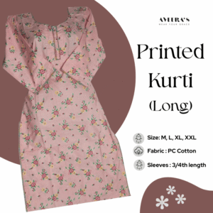 Printed Kurti (Long)