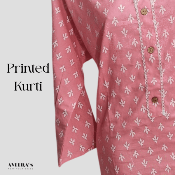 Printed Kurti (Long) - Image 2