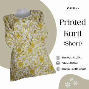 Printed Kurti (short)