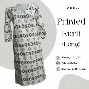 Printed Kurti (Long)