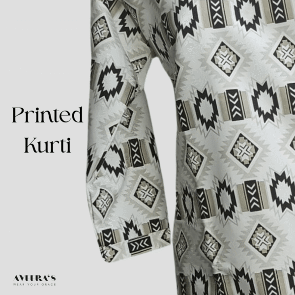 Printed Kurti (Long) - Image 2