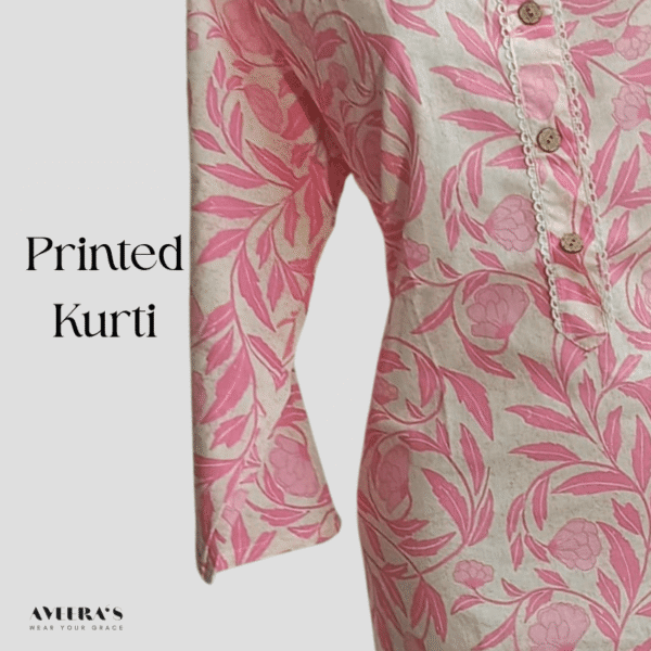 Printed Kurti (Long) - Image 2