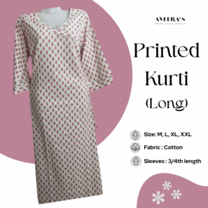 Printed Kurti (Long)