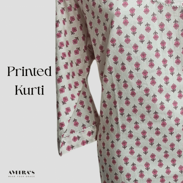 Printed Kurti (Long) - Image 2